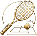 Premium indoor tennis court