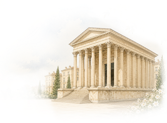 Maison Carrée, Nîmes, France