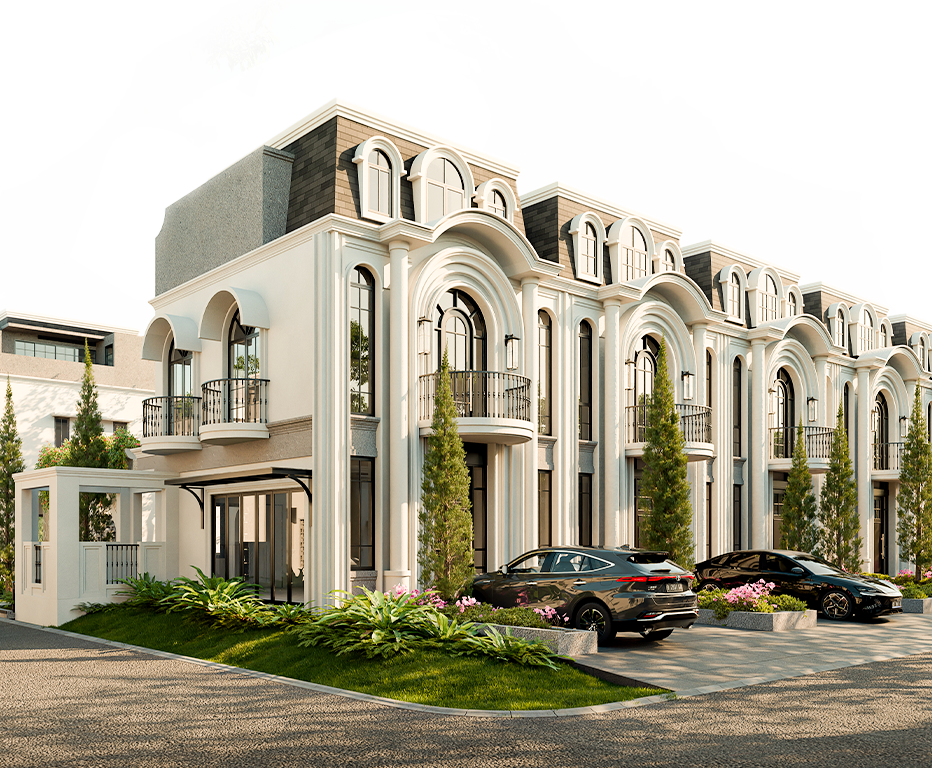 Rumah bergaya French Luxury Mansion Nine